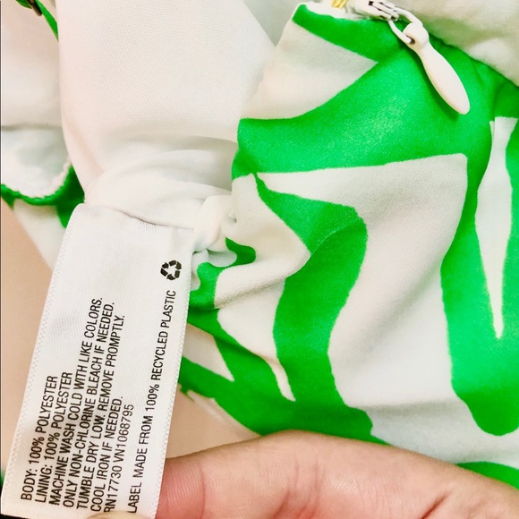 Lilly Pulitzer Jumper Green Boom Boom Sleeveless - Picture 7 of 13